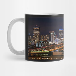 The Boston Skyline Boston MA Full Zakim Mug